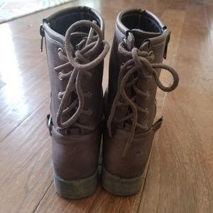 Brown Bamboo Boots